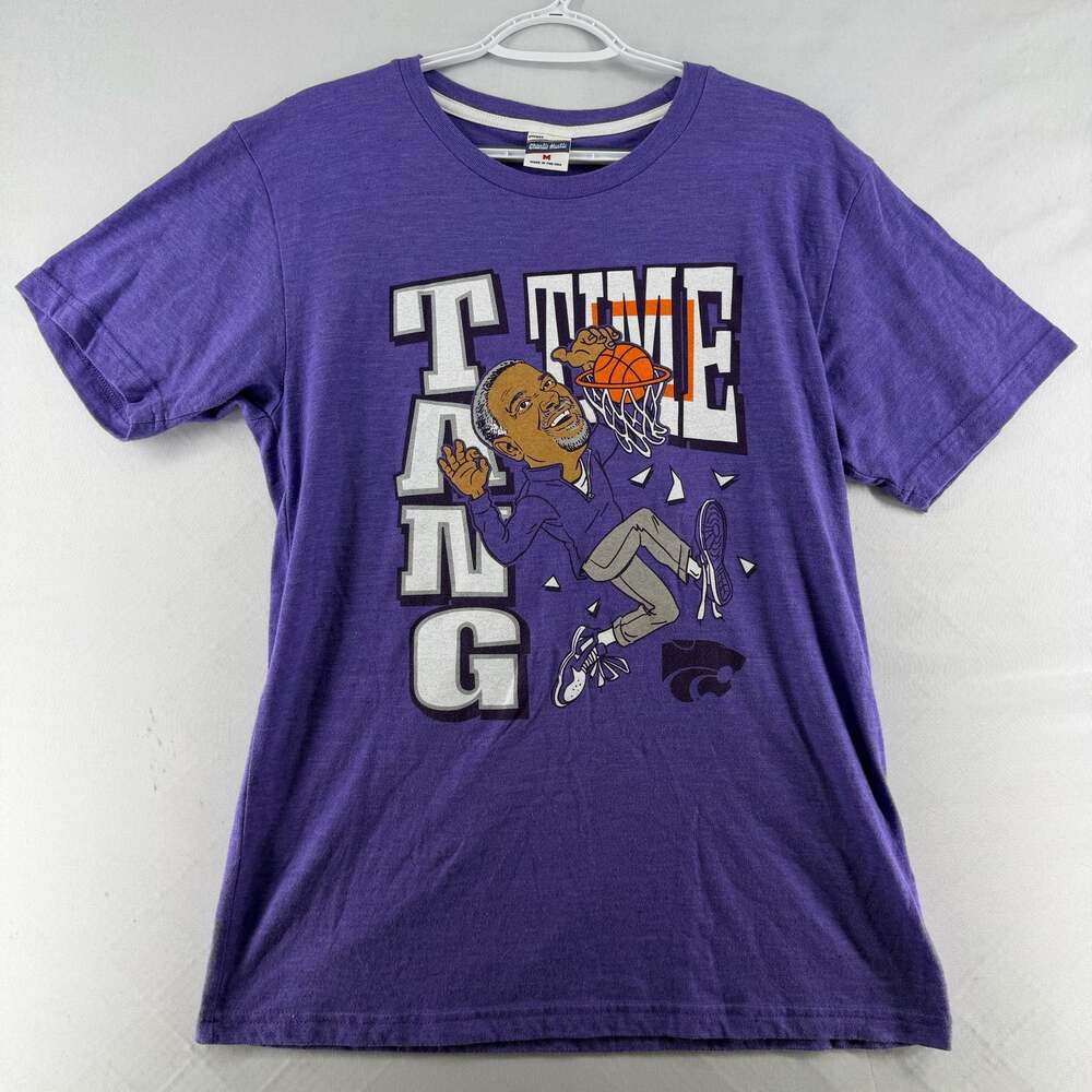 1440 Charlie Hustle Jerome Trending Tee - Purple Basketball Graphic T-Shirt
